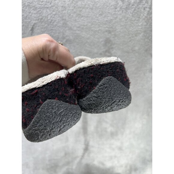 Keen Women’s 9 Howser Slip-On Shoes Black Insulated Comfortable Wool Black Red - Picture 5 of 8